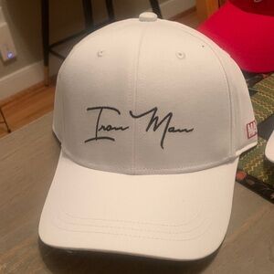 Marvel White Iron Man Signature Hat